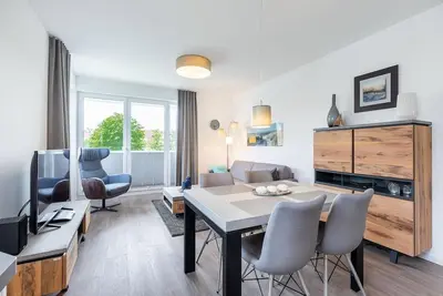 Image de Hochwertiges Ferienapartment mit Sonnigem Balkon und nur 200 m zum Ostseestrand - Aparthotel