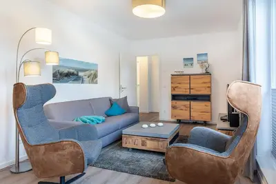 Image de Strandnahes Familienapartment mit Toller, Sonniger Dachterrasse und Zwei Bädern - Aparthotel