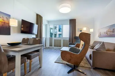 Image de Tasteful apartment with sunny terrace and only 200 m to the Baltic Sea beach -