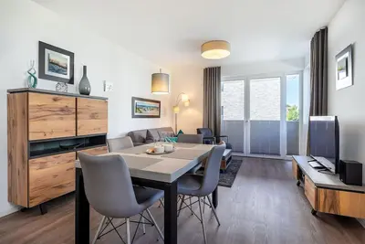 Image de Liebevoll Eingerichtetes Ferienapartment mit Terrasse und nur 200 m zum Strand - Aparthotel