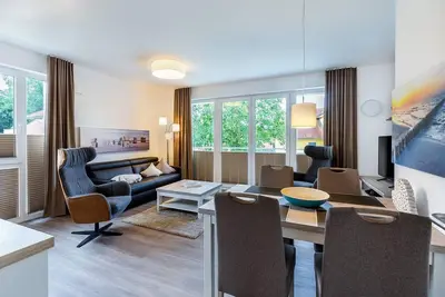 Image de Liebevoll Eingerichtetes Apartment mit Tollem, Sonnigem Balkon in Strandnähe - Aparthotel