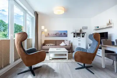 Image de Great, modern vacation apartment for 4 people with a beautiful balcony near the beach