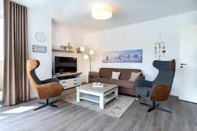 Image de Exclusive apartment with sunny, large roof terrace and only 200 m to the beach