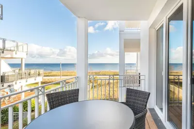 Image de Stylish apartment with balcony and sea view, located directly on the Baltic Sea beach - apartment complex