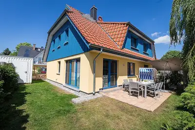 Image de Maison de vacances 'Seemannsgarn' avec jardin, sauna partagé et Wi-Fi
