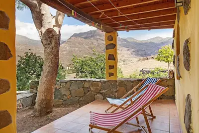 Image de Maison de campagne \"Finca Los Dioses\" au coeur de la nature avec vue sur les montagnes