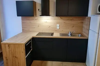 Image de Appartement lumineux 2 pièces cabine pour 6 personnes avec balcon à Merlette, Orcières