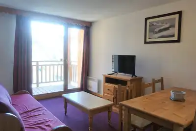 Image de Appartement 3 pièces à Orcières - 6 personnes, proche pistes, balcon, parking, animaux acceptés
