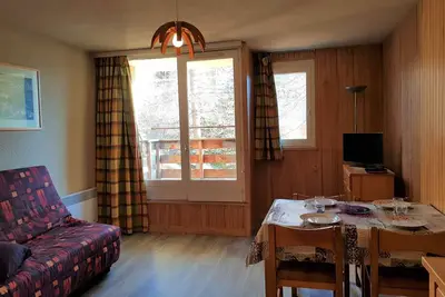 Image de Studio cosy 27m² - 4 pers, au cœur de Merlette, proche pistes et commerces, animaux acceptés