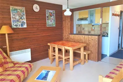 Image de Charmant Studio Cabine à Orcières - Proche Pistes et Commerces - 4 Pers. avec Balcon Exposé Sud