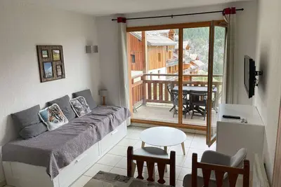 Image de Appartement Les Orres 6 pers avec piscine et animaux admis
