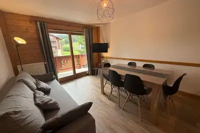 Image de Charmant appartement aux Saisies avec accès piscine, proche des pistes et commerces