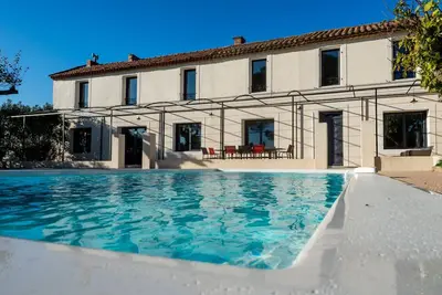 Image de Mas Provençal avec Piscine