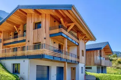 Image de Chalet niché au-dessus des pistes aux Houches