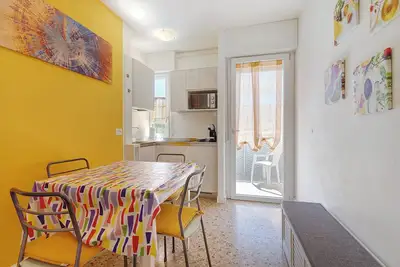 Image de Appartement \"Condominio Baja C15\" près de la mer avec vue sur mer, climatisation et balcon