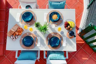 Image de Duplex bungalow with large private terrace and bbq