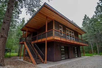 Image de Treehouse - modern cabin near Mazama