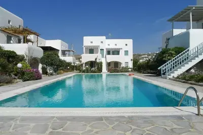 Image de Maison de vacances Mykonos (Stadt) pour 1 - 5 personnes avec 1 chambre à coucher - Maison jumelée