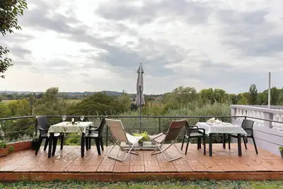 Image de Appartement \"Riverview 67 2\" avec jardin et climatisation