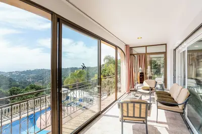 Image de Villa \"Casa Pollino\" avec vue sur la mer, piscine chauffée et Wi-Fi