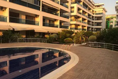 Image de 100 m to the sea and next to the Dim River with a very nice garden veranda
