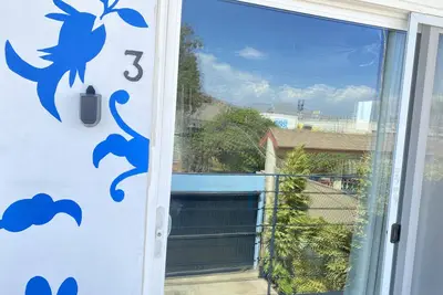 Brand new apartment in safe and quite neighborhood with lots of colorful art-dec