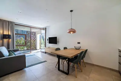 Image de Appartement de vacances \"Camping Passeier Bergliebe\" avec vue sur la montagne, piscine, sauna et Wi-Fi