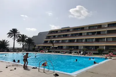 Image de 1 Bed Apartment with 2 extra Sofa-beds in the Living-room