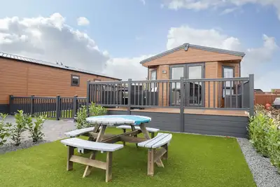 Image de Blossom Vale Lodge, pet friendly, with a garden in Evesham