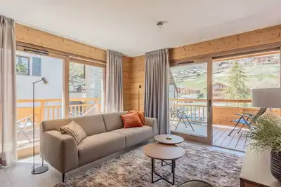 Image de Appartement cosy avec balcon, parking et Wi-Fi à Champagny-en-Vanoise