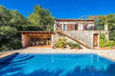 Image de Maison de campagne Ă Majorque Es Puchet avec piscine