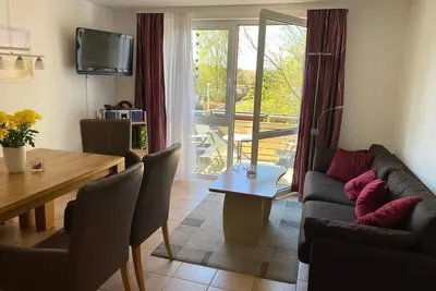 Image de High-quality furnished vacation apartment directly on the Baltic Sea beach! - Residence at