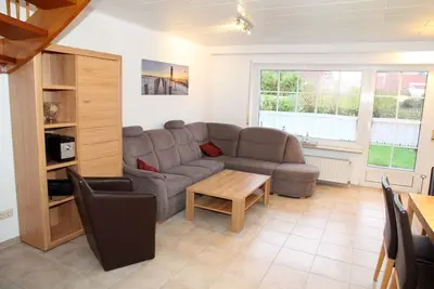 Image de Seerobbe - Top-lage in Norddeich - Reihenendhaus mit Garten nur 800 m bis zum Strand