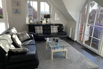 Image de Mühlengruß - Quiet and centrally located upper floor apartment (80sqm) for 4