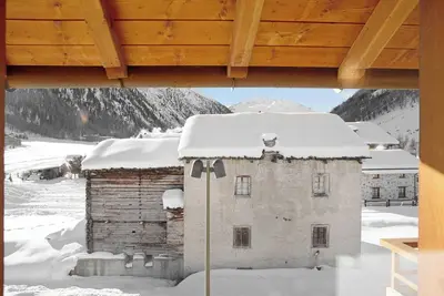 Image de Appartement \"Cima Fopel\" avec vue sur la montagne, Wi-Fi, balcon, terrasse et jardin