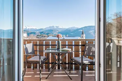 Appartement \"Beckenbinder Schlern\" avec jardin, Wi-Fi et vue sur les montagnes
