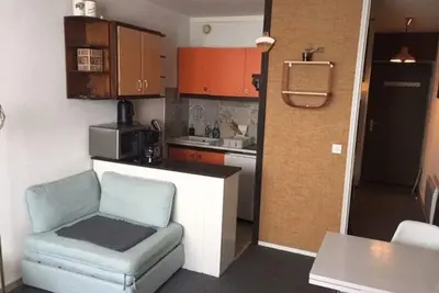 Image de Studio confortable pour 4 avec ascenseur et balcon Ă Arette