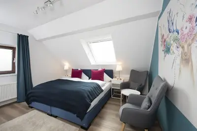Image de Bright and spacious family room (39 sqm) for up to 4 people with free WiFi