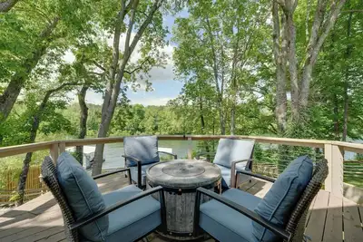 Image de Lakefront Home w/ Fishing Dock & Fire Table!