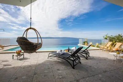 Image de Maison de vacances Brela pour 1 - 9 personnes avec 3 chambres à coucher - Maison de vacances