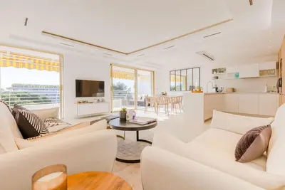 4p de 96m² sur les hauteurs de Cannes