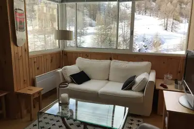 Image de Appartement spacieux et lumineux, 42m2, vue sur montagne.