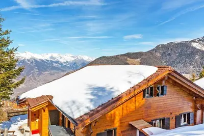 Image de Maison de vacances La Tzoumaz pour 1 - 8 personnes avec 4 chambres Ă coucher - Maison de vacances in