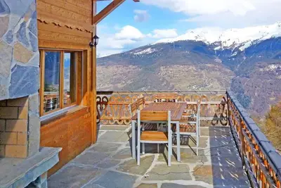 Image de Maison de vacances Les Collons pour 12 personnes avec 5 chambres Ă coucher - Maison de vacances