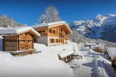 Image de Bleu Infini - chalet La Clusaz pour 15, cinéma, sauna - Ovo Network
