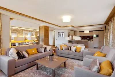 Image de Appartement moderne proche pistes, 4 chambres, parking, WiFi