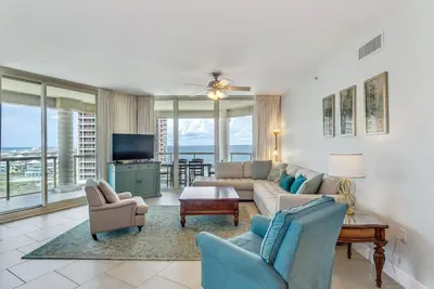 Image de P2-1007 3b Gulf View Condo - Sleeps 10! Great for Families!