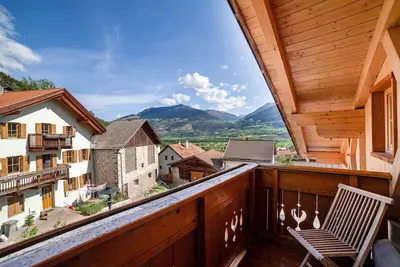 Image de Appartement \"Hof am Schloss Lärche\" avec vue sur la montagne et Wi-Fi