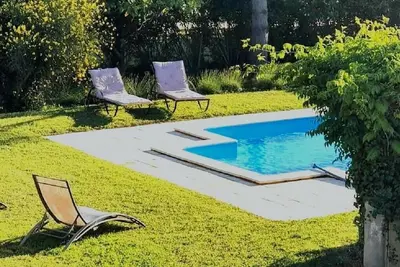 Image de Maisonnette avec vue sur piscine