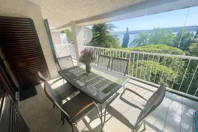 Image de Appartement de vacances avec balcon et vue sur la mer